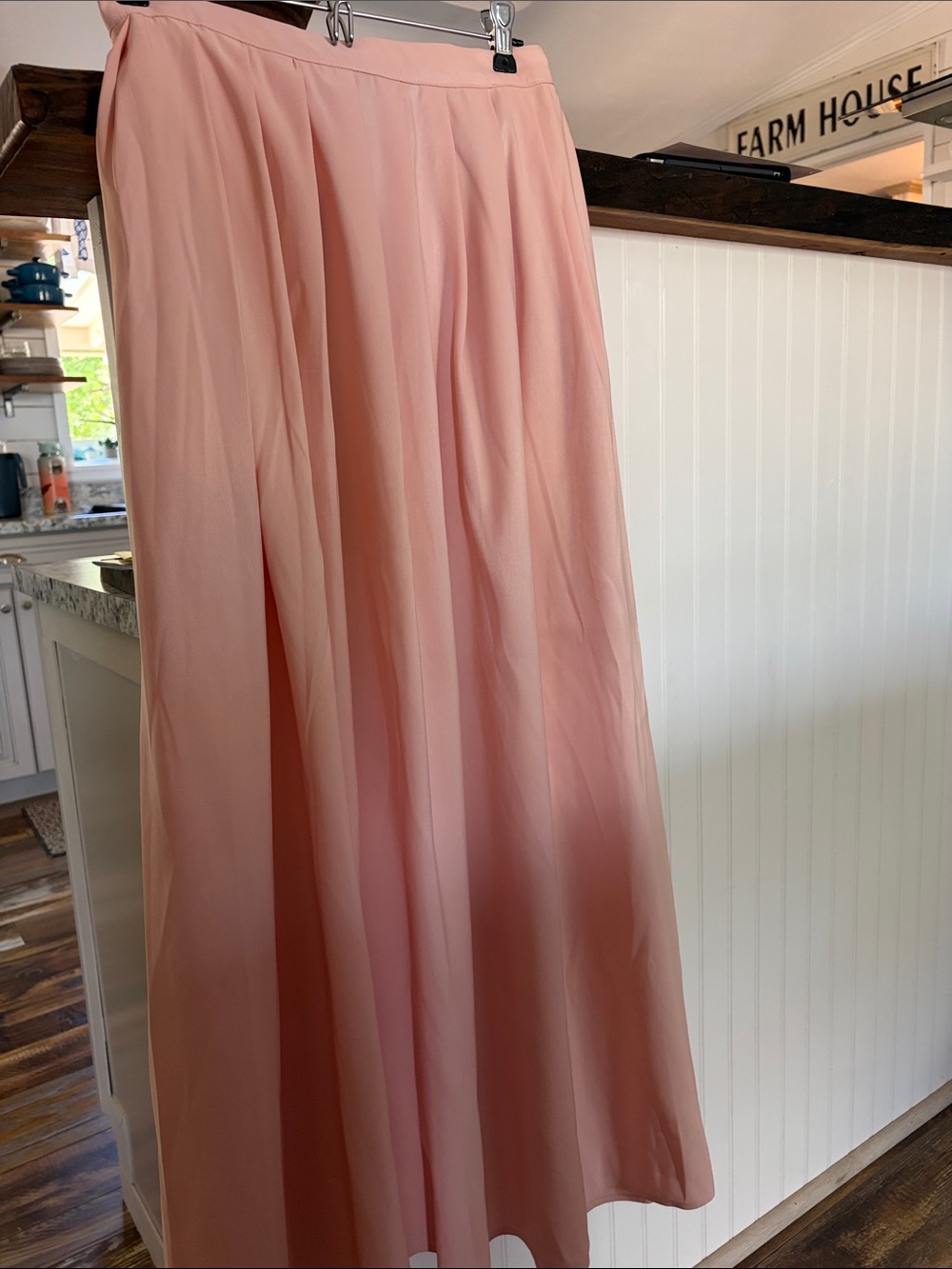 a new day Blush/Peachy/Pink Maxi Skirt